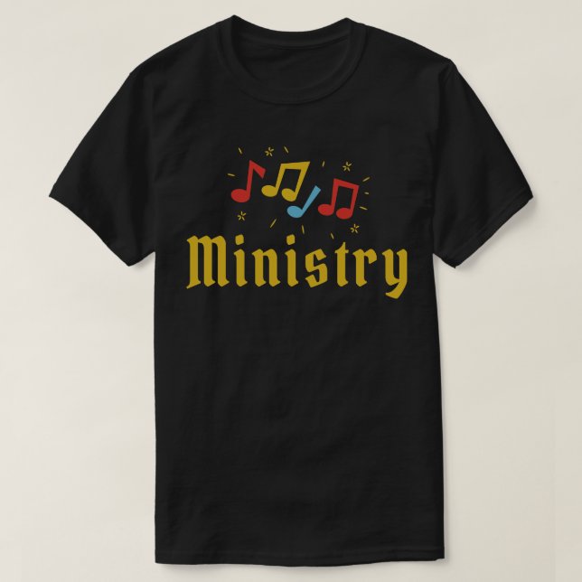 ministry music is life T-Shirt (Design Front)