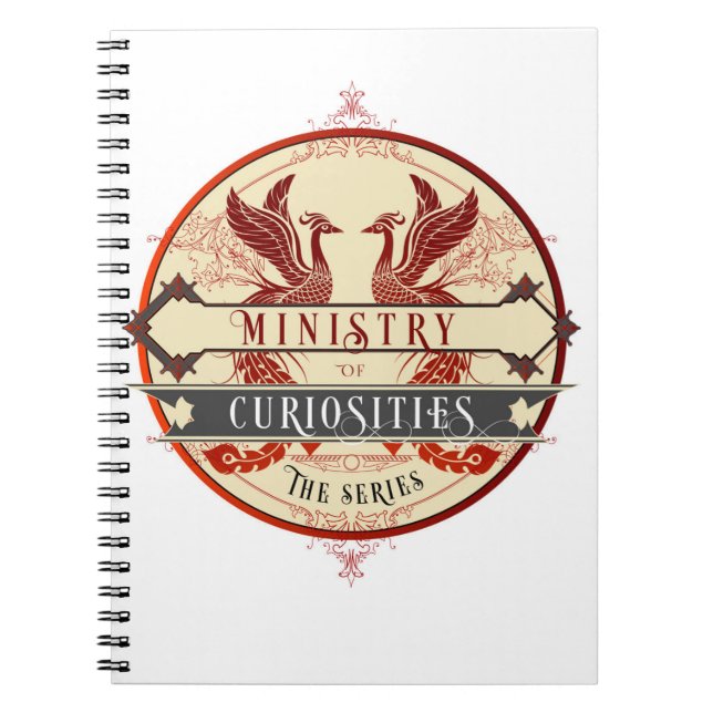 Ministry of Curiosities Notebook (Front)