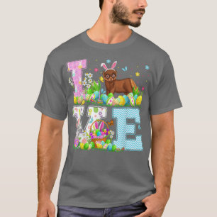 Mink Easter Egg Hunt Funny Love Mink Easter Sunday T-Shirt