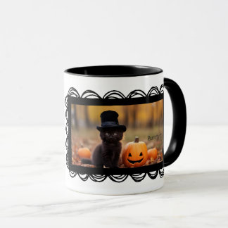 Mink the Black Kitty Coffee Mug