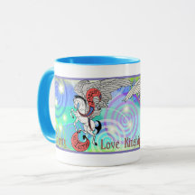 MinkMode Pegasus Christmas Mug