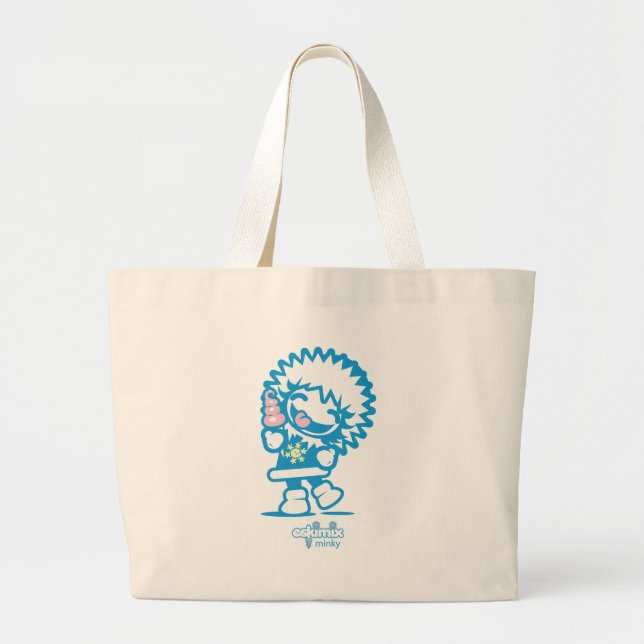Minky Large Tote Bag (Front)