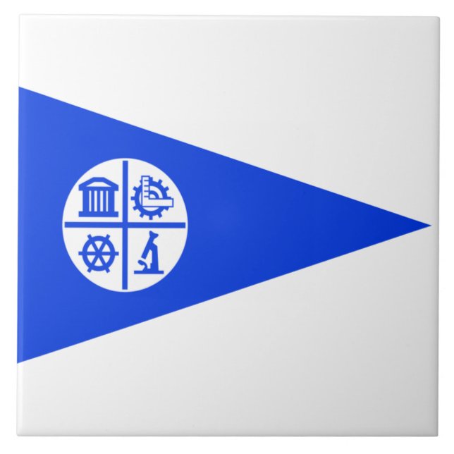 Minneapolis city flag tile (Front)