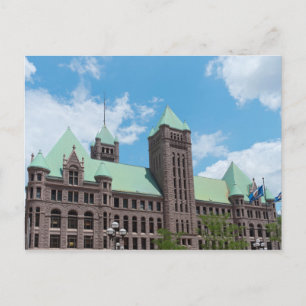 Minneapolis City Hall Postcard