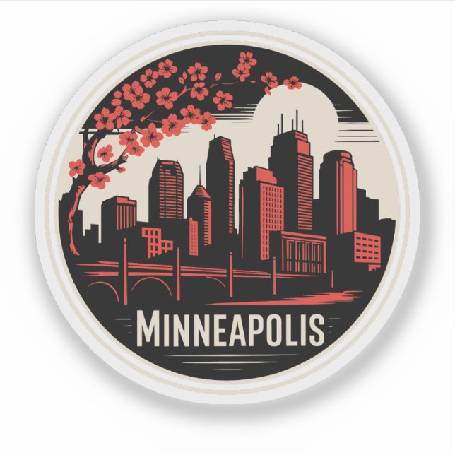 Minneapolis City Minnesota USA (Front)