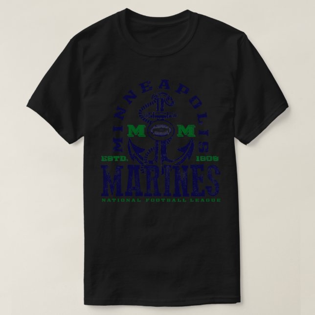 Minneapolis Marines T-Shirt (Design Front)