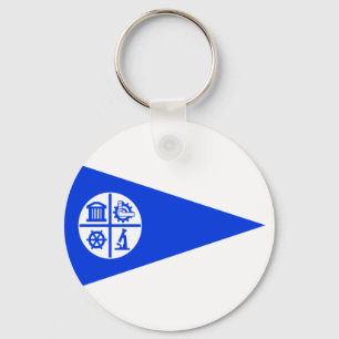 Minneapolis (Minnesota) City flag Keychain