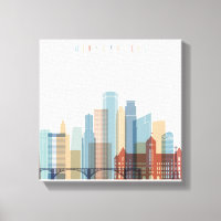 Minneapolis, Minnesota | City Skyline