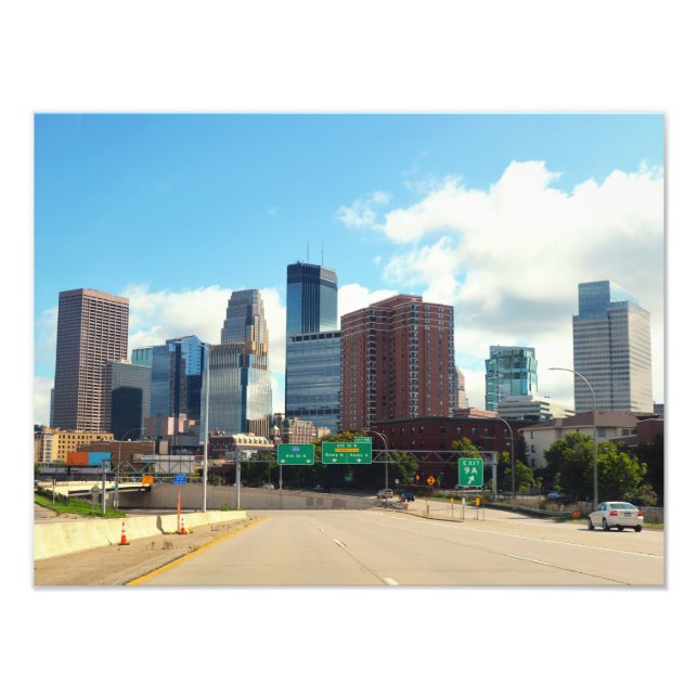 Minneapolis Minnesota  Photo Print (Front)