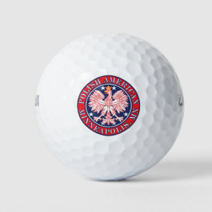 Minneapolis Minnesota Polish Eagle Golf Balls