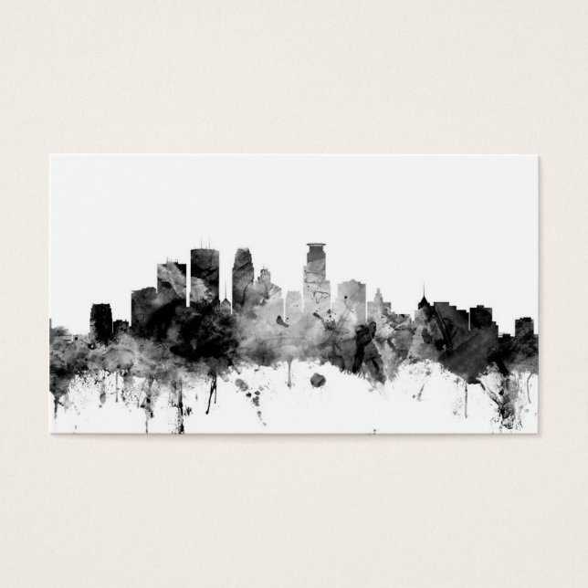 Minneapolis Minnesota Skyline (Front)