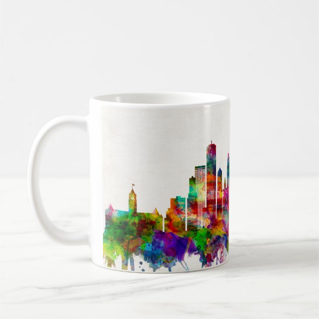 Minneapolis Minnesota Skyline Coffee Mug (Left)