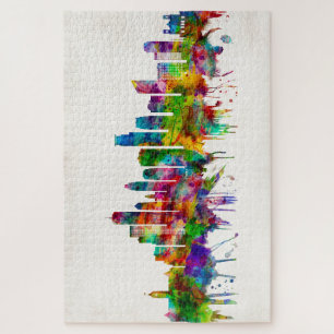 Minneapolis Minnesota Skyline Jigsaw Puzzle