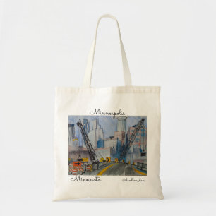 Minneapolis Minnesota Tote Bag