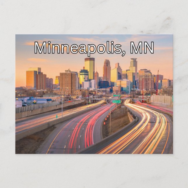 Minneapolis, MN Postcard Souvenir (Front)