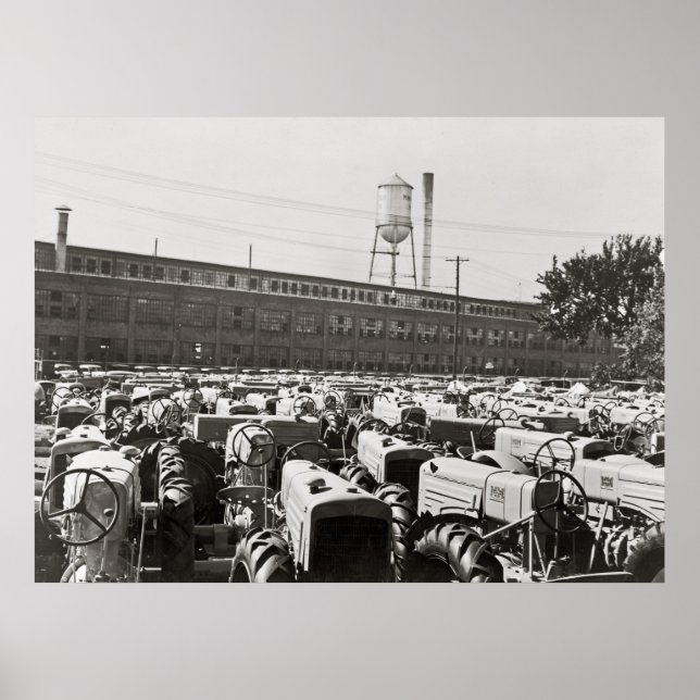 Minneapolis-Moline Tractors: 1939 Poster (Front)