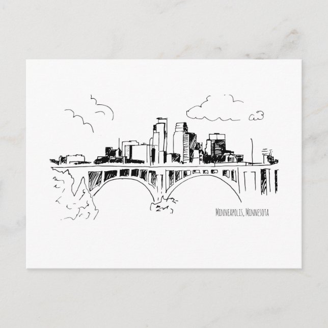 Minneapolis Postcard (Front)