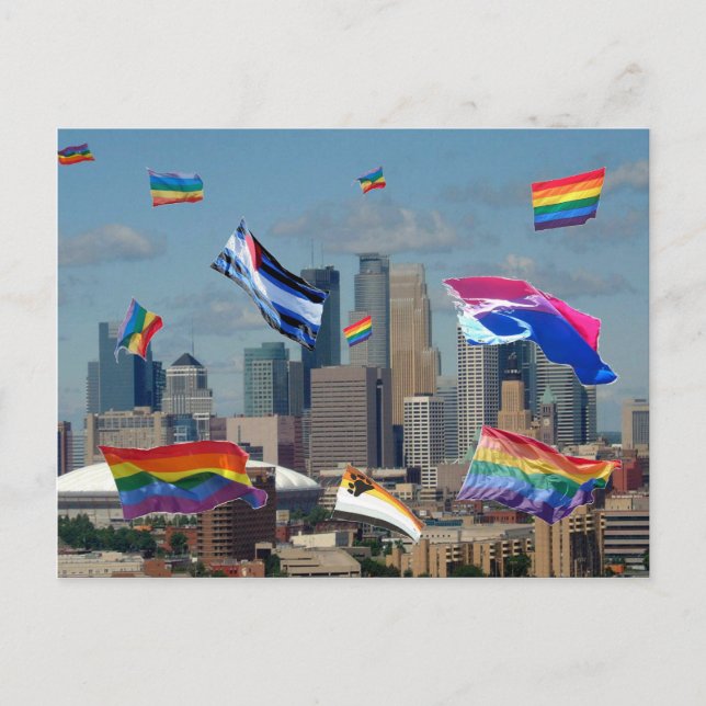Minneapolis Pride Postcard (Front)