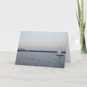 "Minneapolis Sailboat" Congratulatory Card