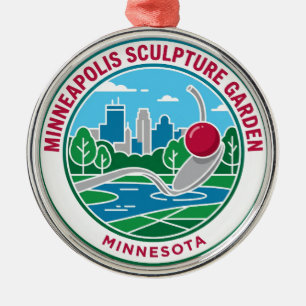 Minneapolis Sculpture Garden Minnesota Metal Tree Decoration