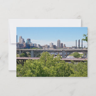 Minneapolis Skyline and Bridges