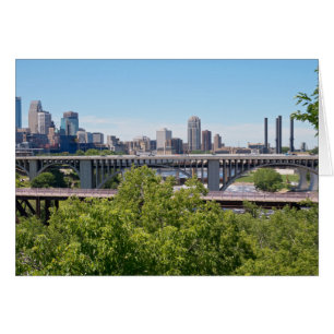 Minneapolis Skyline and Bridges
