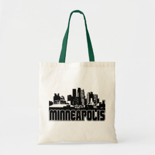 Minneapolis Skyline Tote Bag