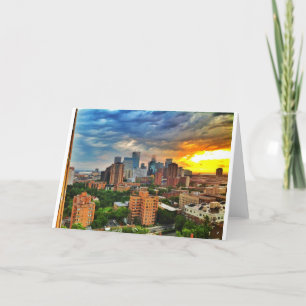 Minneapolis Storm Card