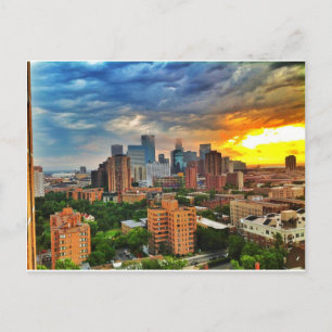 Minneapolis Storm Postcard