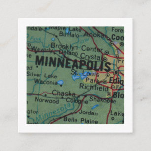 minneapolis We've Moved New Address Card