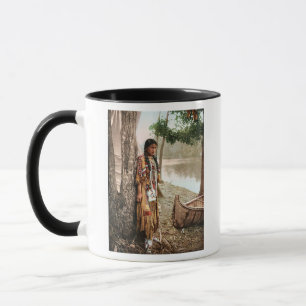 Minnehaha 1897 Vintage Native American Hiawatha Mug