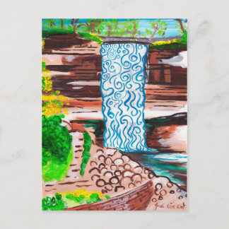 Minnehaha Falls - Postcard
