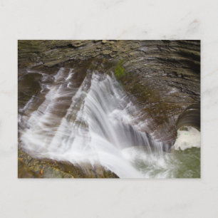 Minnehaha Falls, Watkins Glen State Park, New York Postcard