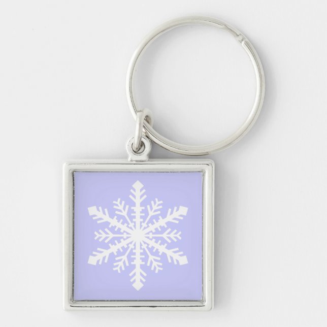 Minnesnowta Snowflake Key Ring (Front)
