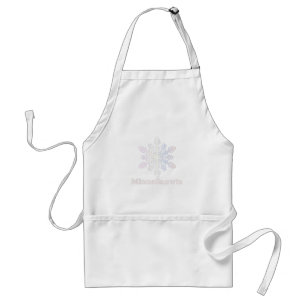 MinneSnowta with Snowflake Standard Apron