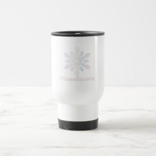 MinneSnowta with Snowflake Travel Mug