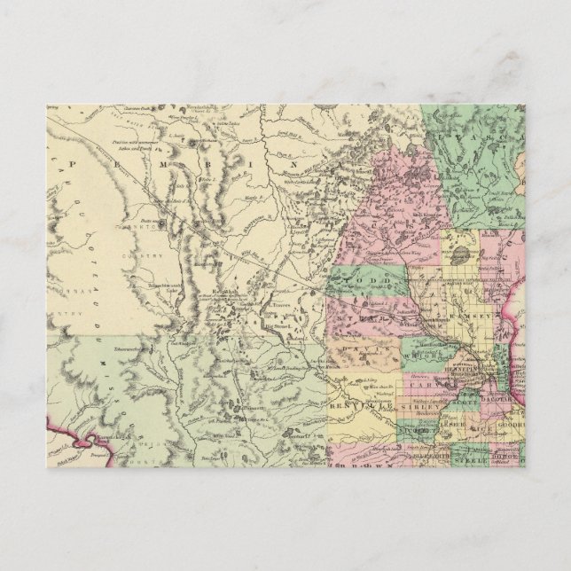 Minnesota 4 postcard (Front)