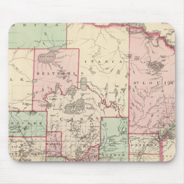 Minnesota 5 mouse mat (Front)