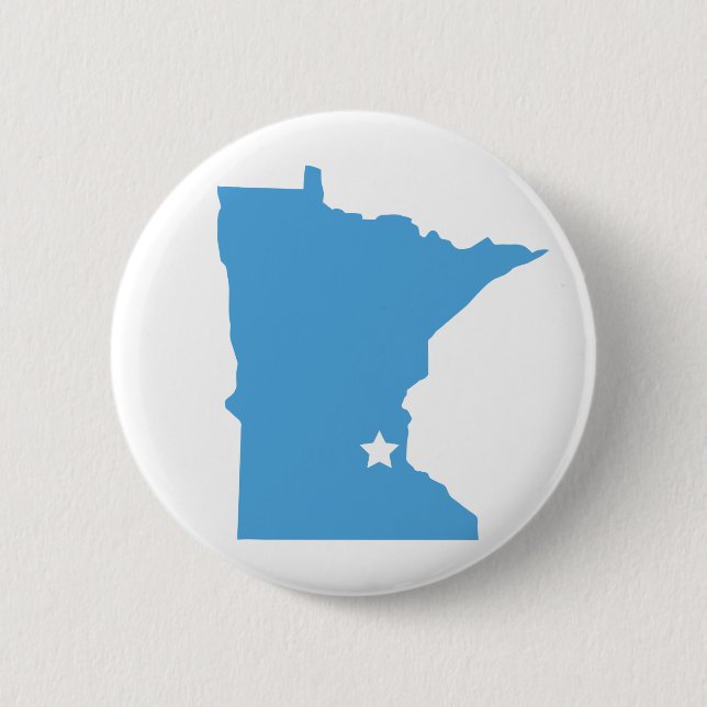Minnesota! 6 Cm Round Badge (Front)