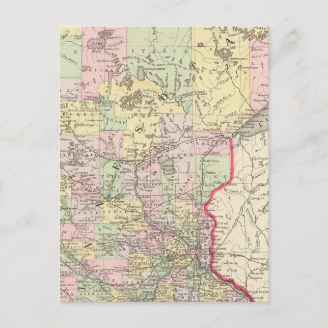 Minnesota 6 postcard (Front)