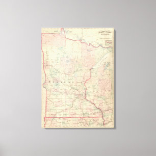 Minnesota 9 canvas print