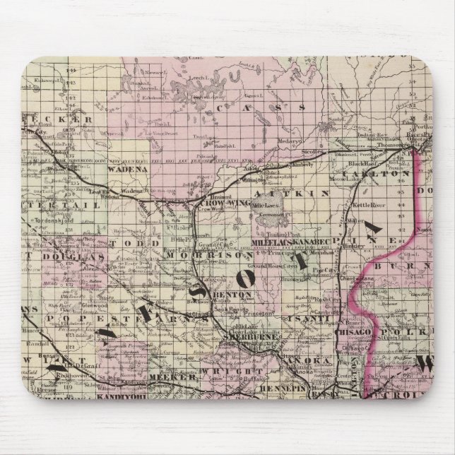 Minnesota 9 mouse mat (Front)