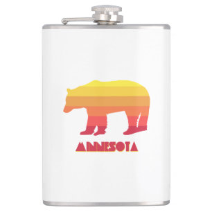 Minnesota Bear Hip Flask