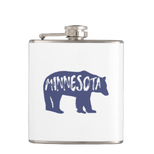 Minnesota Bear Hip Flask