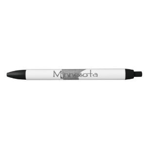 Minnesota Black Ink Pen