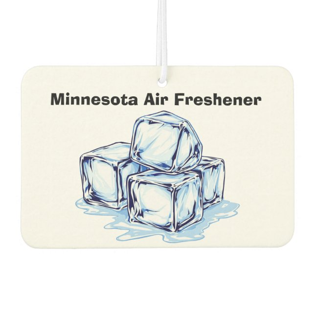 Minnesota  car air freshener (Front)