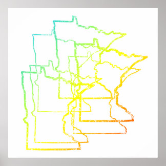 minnesota chill blur poster
