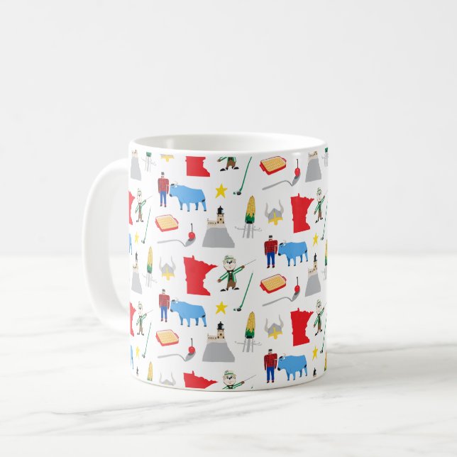 Minnesota Coffee Mug (Front Left)