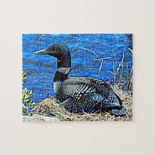 Minnesota Common Loon Jigsaw Puzzle