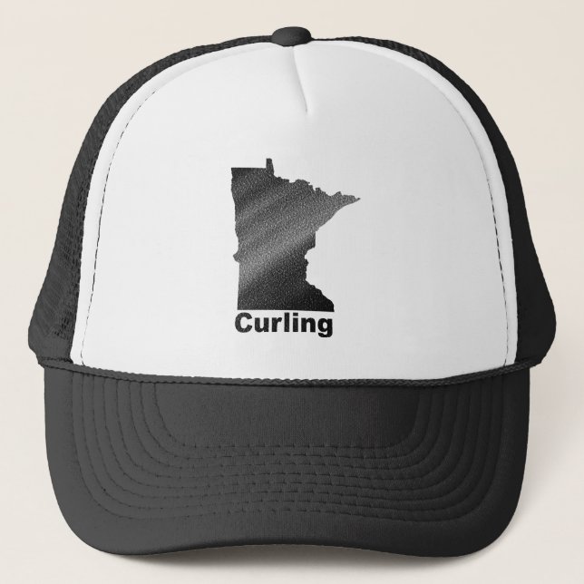 Minnesota Curling Trucker Hat (Front)